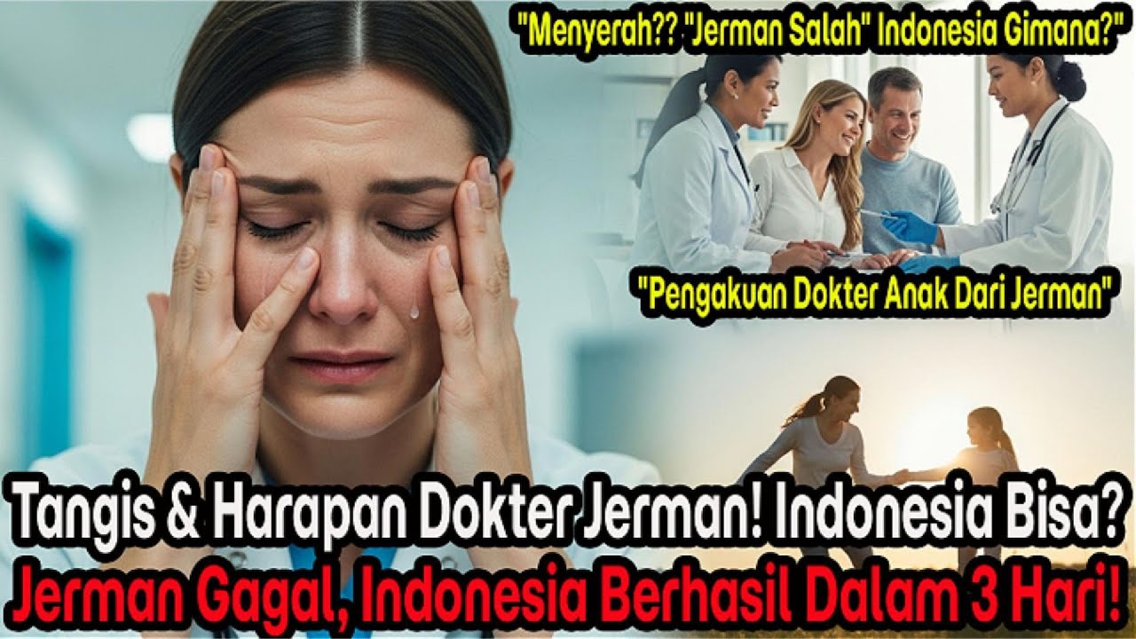 Ditolak di Jerman, keajaiban 72 jam untuk gadis kecil ini terjadi di Indonesia?