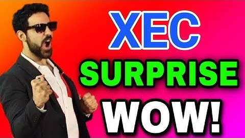 Ecash SURPRISE PUMP || XEC Price Prediction & News Today