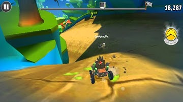 Angry Birds GO! Gameplay Walkthrough - Rocky Road Track 3 - Versus Hard for Android/IOS