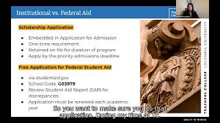 Financial Aid Virtual Information Session