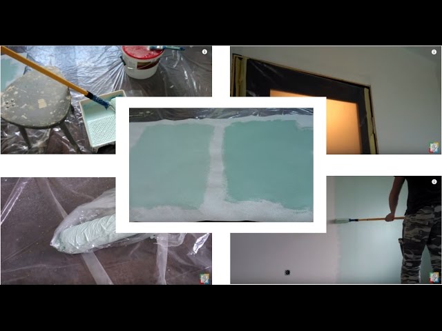 Окраска стен водоэмульсионной краской за 2 раза - 95 фото