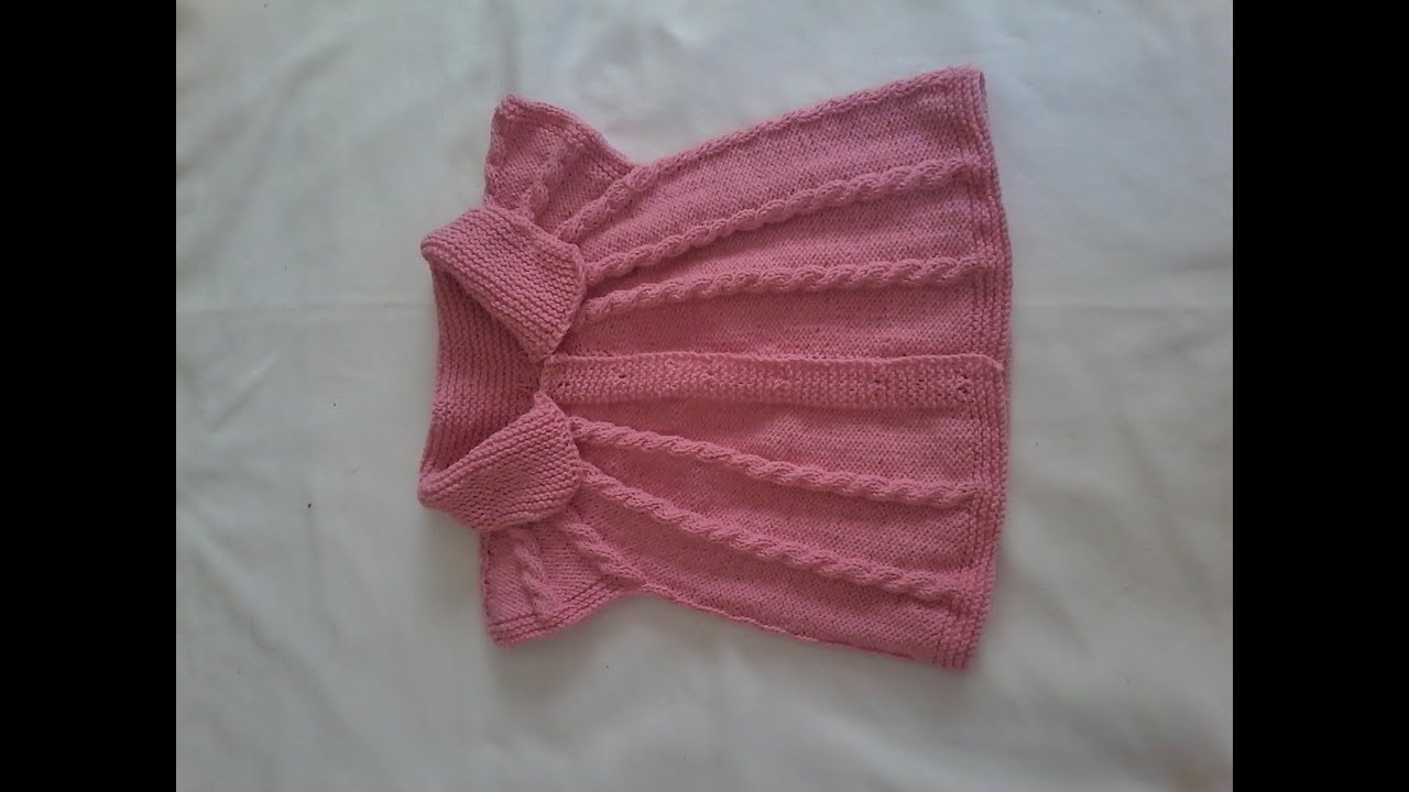 Yakadan başlamalı bebek yeleği YouTube