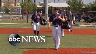 The houston astros' new manager is urging mlb to protect his players
from opponents who may want retaliate against them for cheating
scandal. #abc...