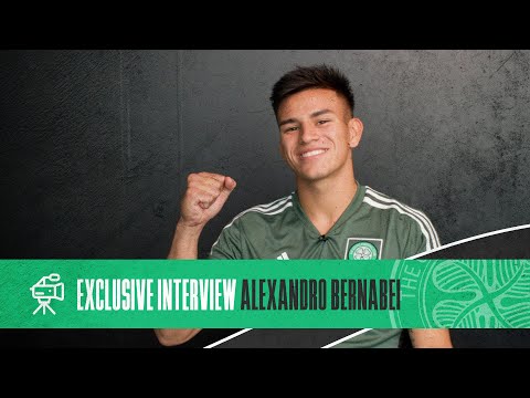 First Ever Argentinian Celtic Player! | Alexandro Bernabei's first Interview as a Celt!