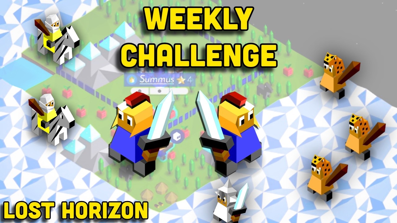 Can I reach Diamond League? Polytopia Weekly Challenge - Lost Horizon