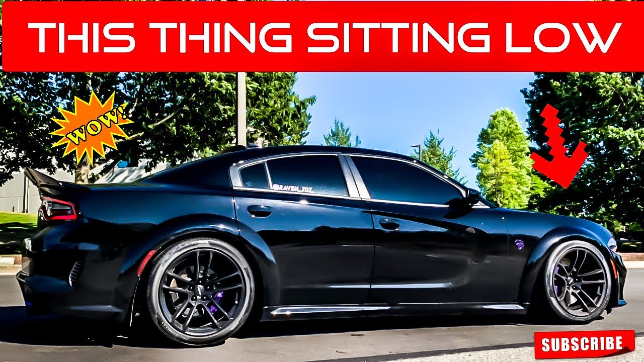 Installing H&R LOWERING SPRINGS on my 2020 Dodge Charger Hellcat and