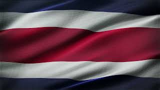 🚩Costa Rica Flag Waving  | GREEN SCREEN & CHROMA MATTE🚩