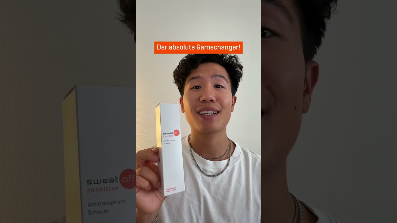 Schluss mit übermäßigem Schwitzen: Entdecke den Sweat-Off Antitranspirant Schaum! 