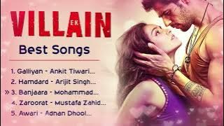 Ek Villain Movie All Mp3 Songs | Shraddha Kapoor & Sidharth Malhotra