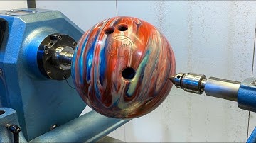 Woodturning - The Bowling Ball