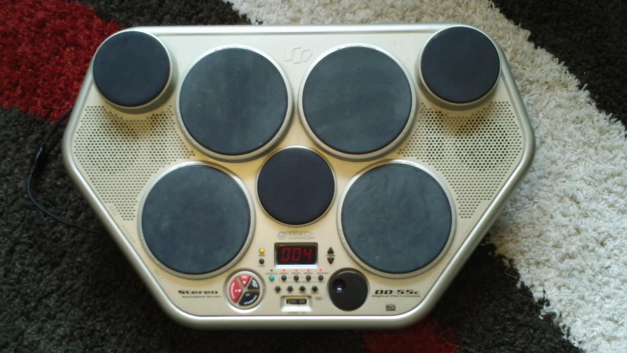 Yamaha DD-55 Drum Machine 100 Patterns & Songs Part 2/4