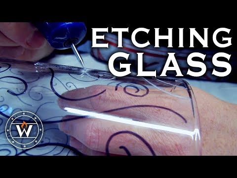 Etching Glass - DIY Candle Projection Vase