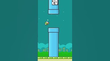 Flutter Bird | Scores 33 | Raj Gaming #short