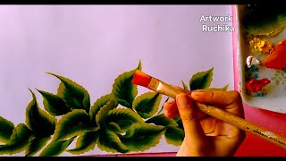 Hi all, in this video tutorial i am showing one easy to do stroke
flower painting with beautiful green leaves. if you are beginner then
suggest ...