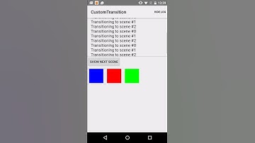 Android Transition API: Custom Transition
