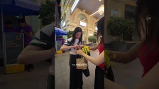 It was her Birthday! #surprise #emotional #instantcamera #reaction #photography #streetphotography
