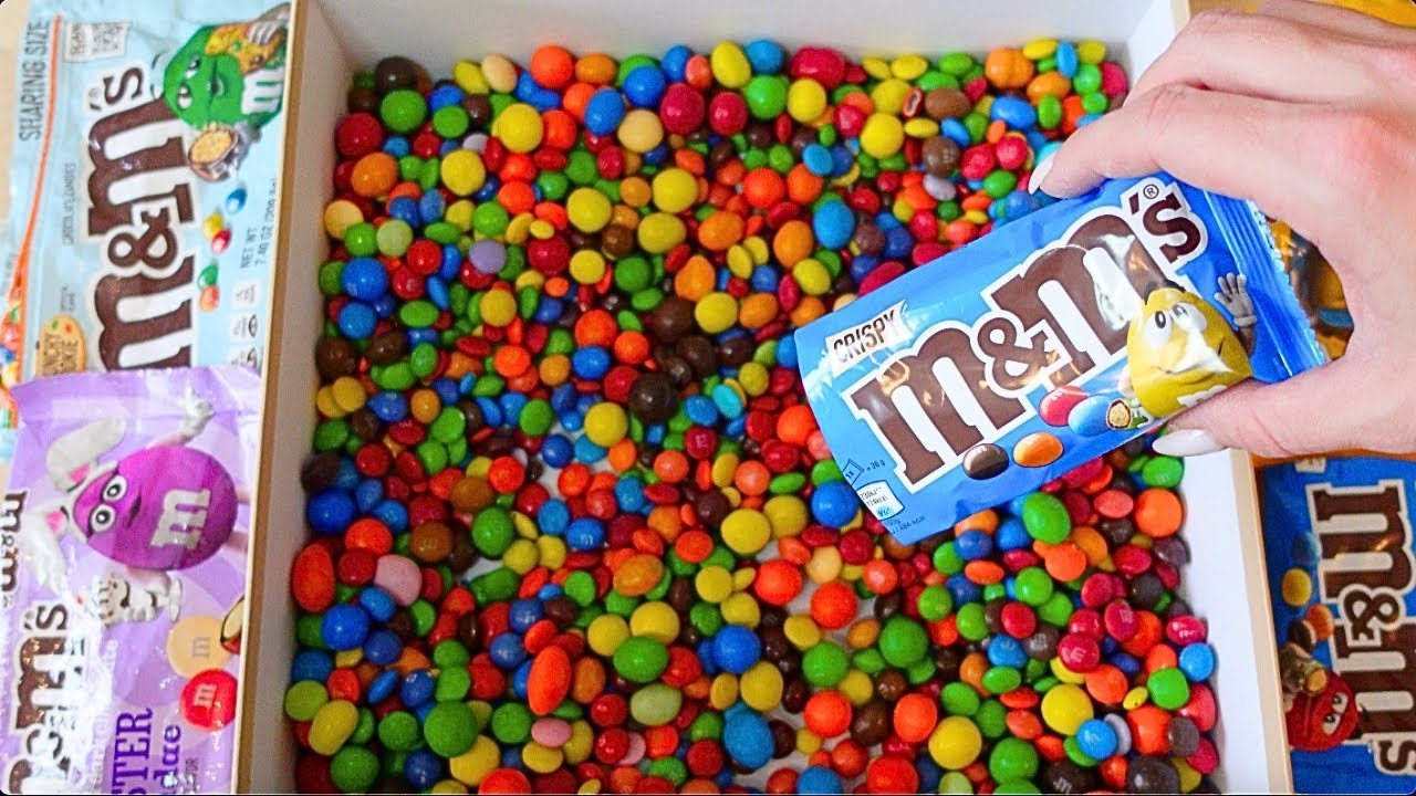 American M&M's Candy & Chocolate for Valentines Day 2025 - Satisfying Unpacking
