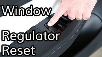 Tesla Window Regulator Reset