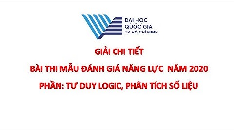 Đáp án đề thi mẫu đánh giá năng lực năm 2024