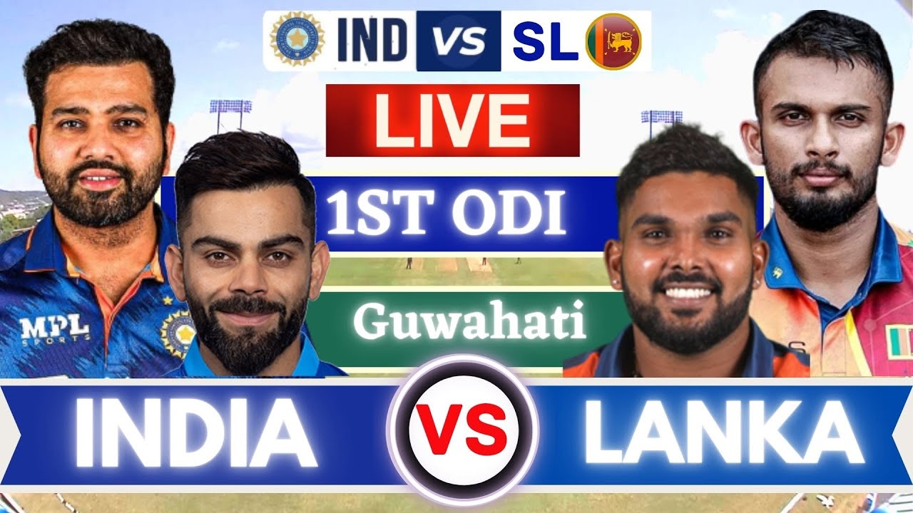 🔴Live India vs Sri Lanka live 1st ODI Live Sri Lanka vs India Live Live Cricket Match Today