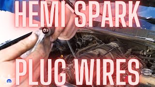 Spark Plug Wire Change On A Chrysler 300C 5.7L Hemi 2005 To 2010