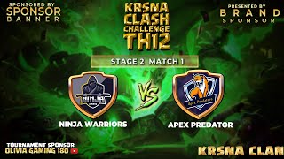 Krsna Clash TH12 Tournament LIVE5 Clash of clans | Krsna Clan #clashofclans #coc #krsnaclash