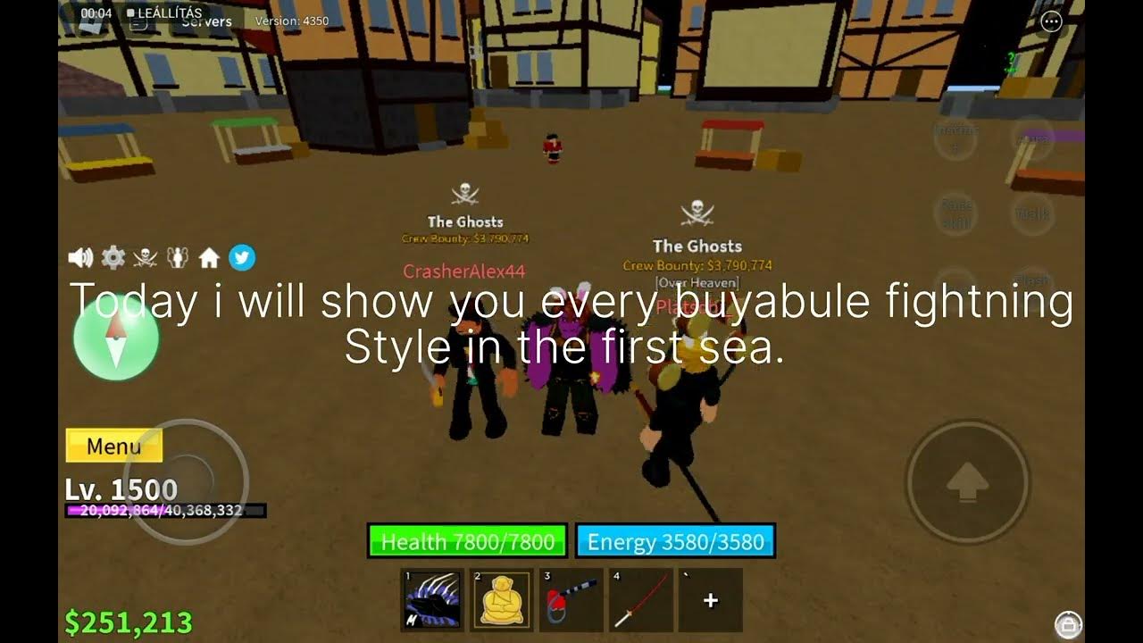 How to get Dark step, Electric and Fishman Karate in Blox fruits YouTube