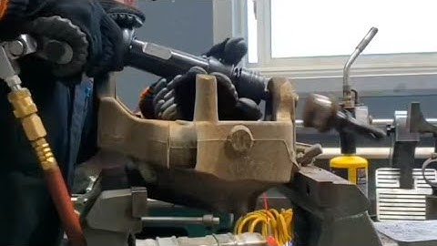 Removing Ball Joints With Astro Thor Air Hammer