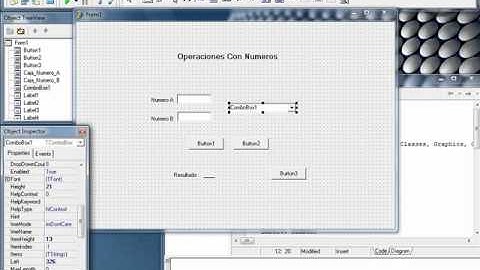 Ejercicio de Operaciones con dos Numeros en Delphi 7 (Parte 1)