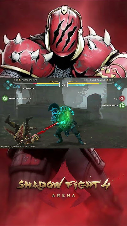Iron Clad Vs Azuma 🔥 | SiMbA GaminG | Shadow Fight 4 Arena #shadowfightarena  #sfa4  #viralvideo