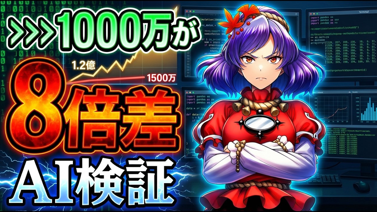 【AI検証】同じ条件なのに8倍差…r＞gを分ける5つの変数