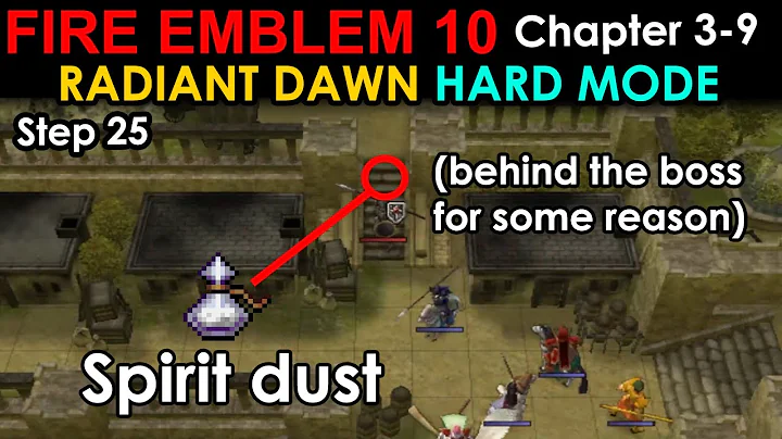 FE10 Step 25: Grab the most strangely placed hidden item in the game