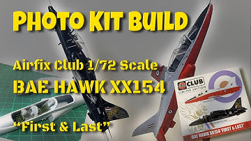 Airfix Club First and Last BAe Hawk Build 1/72 scale plastic model build