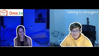 Ome.tv Pickup Lines And Trash Talking To Stranger.