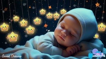 Beat Insomnia in 3 Minutes 🌙 Baby Sleep Music 🎵 Mozart & Brahms Lullabies 💤 Calm & Soothing