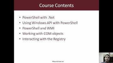 Powershell for Pentesters - Nikhil Mittal - Course Introduction