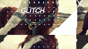 Glitch Slideshow After Effects Templates