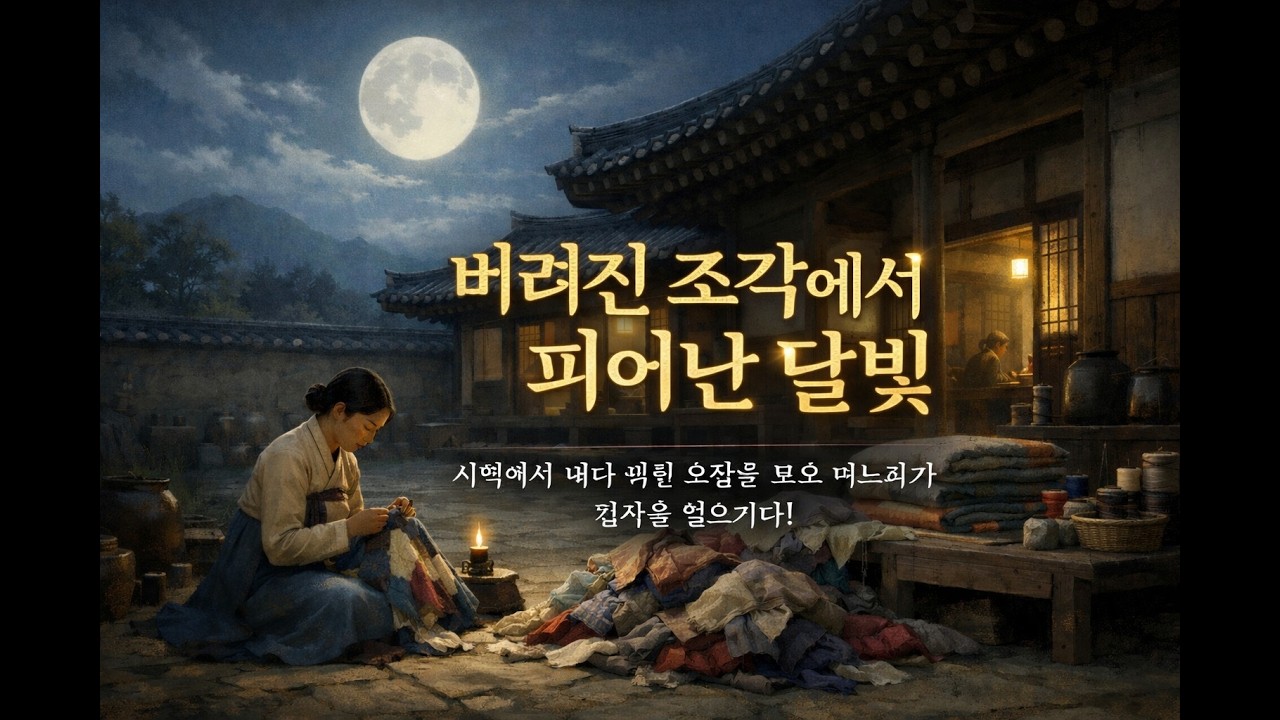 [경산야담 20] 버려진 조각에서 피어난 달빛 | 야담·설화·전설·민담·옛날이야기·오디오북