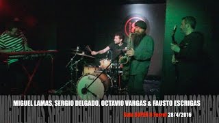 Miguel Lamas, Sergio Delgado, Octavio Vargas & Fausto Escrigas SALA SUPER 8 Ferrol 28/4/2016