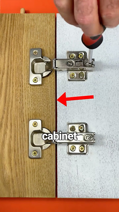 This Easy Trick Fixes Crooked Cabinet Doors Fast!