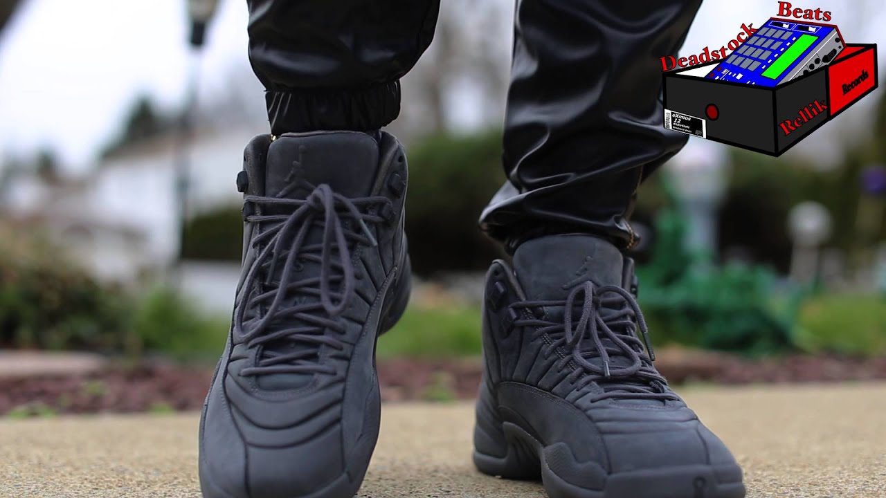 jordan 12 psny on feet