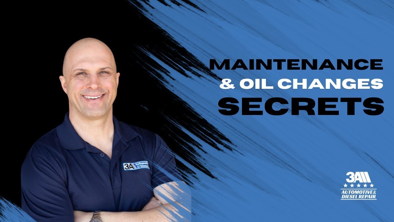 Maintenance & Oil Change video