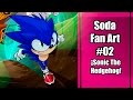 ¡Sonic el erizo! - Soda Fan Art # 02
