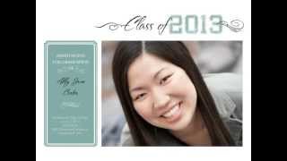 Classic Commencement Announcement