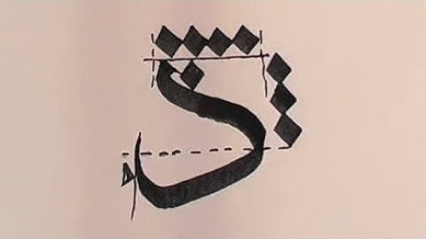 #5 how to write daal and zaal #arabic calligraphy #thuluthscript #video #subscribe
