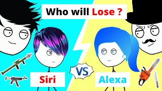 When a Gamer and Dad fight using Assistants | Siri vs Alexa Battle