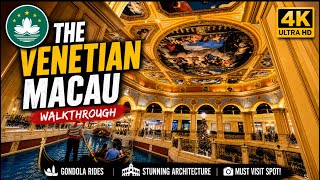 🇲🇴The Venetian Macau | World's Largest Casino Resort in 4K | Complete Walkthrough & Tour