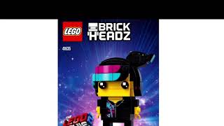New Lego Movie 2 Brickheadz Emmet, Lucy, Benny, And General Mayhem
