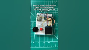 Choosing Between My Girlfriend and Messi 💀 #electronics #arduino #engineering