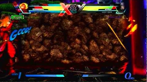 Ultimate MvC3 (PS3) Ranked Match: Here I am.